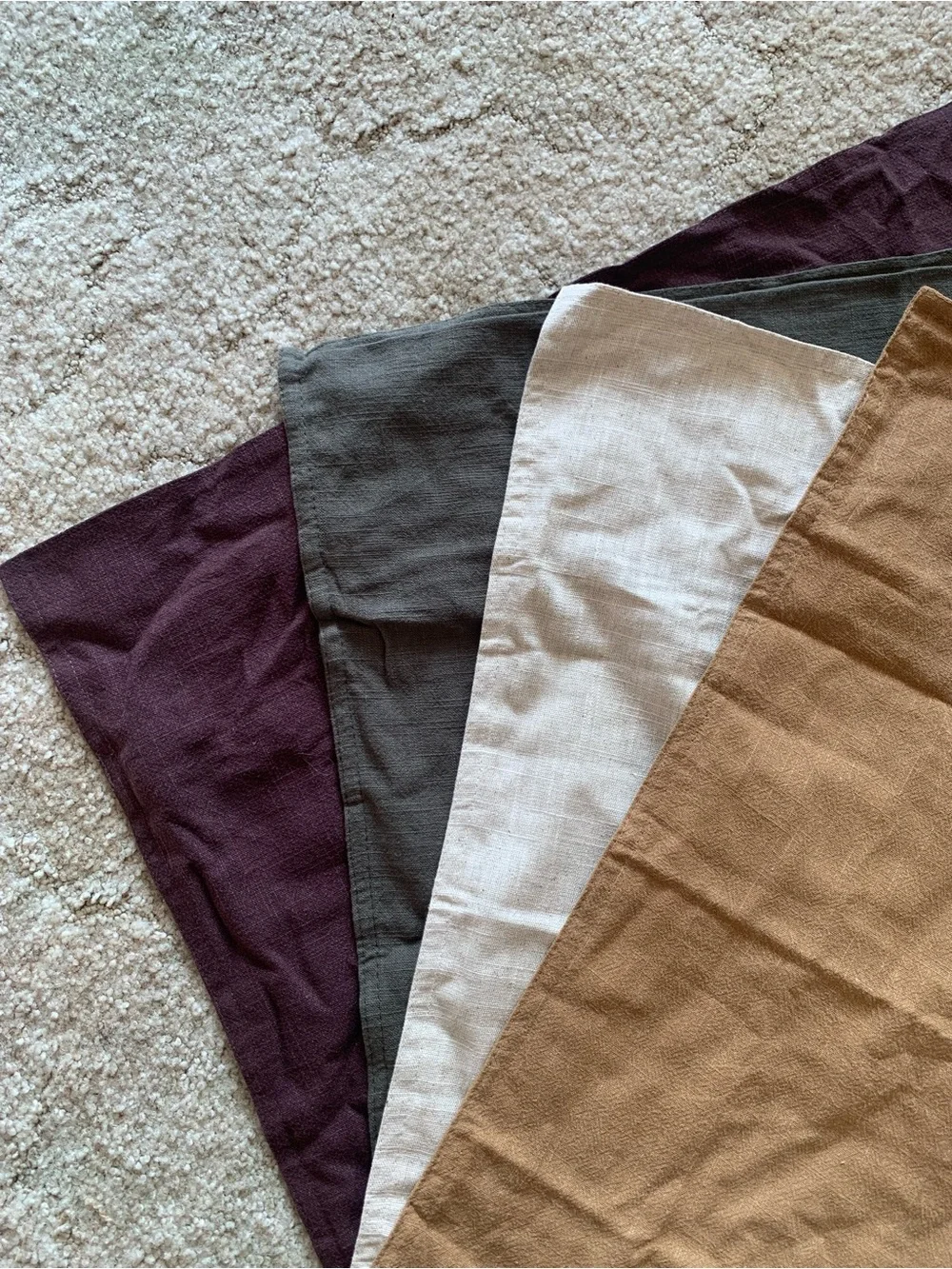 Neutral Linen Pillow Covers - 4 Pack